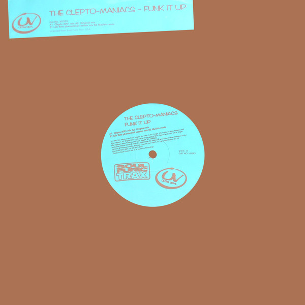 Cleptomaniacs - Funk It Up - Used Vinyl Record 12" image 1