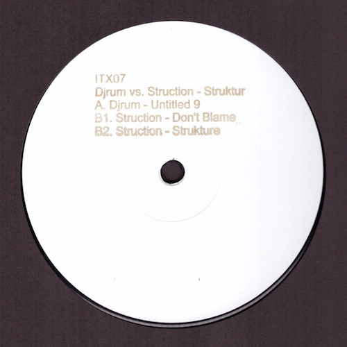 DJ Rum - Struktur - Vinyl Record 12" image 1