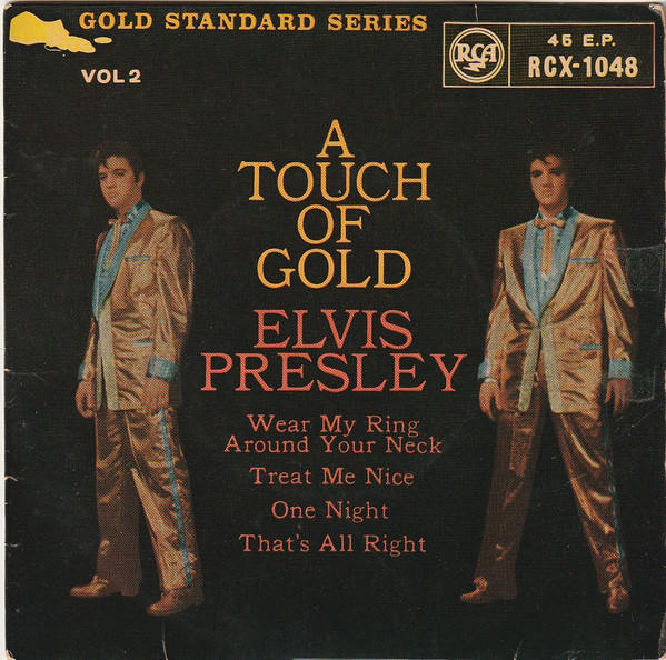 Elvis Presley - A Touch Of Gold - Vol.2 - Used Vinyl Record 7" image 1