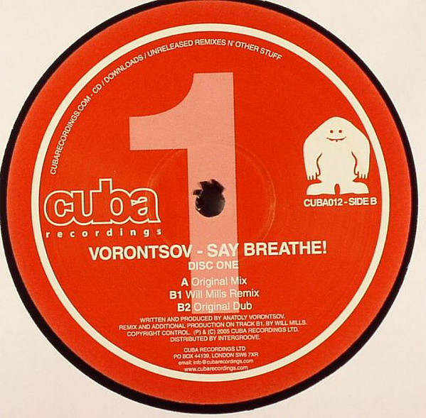 Anatoly Vorontsov - Say Breathe! - Vinyl Record 12" image 1