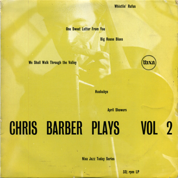 Chris Barber's Jazz - Chris Barber Plays Vol. 2 - Used Vinyl Record image 1