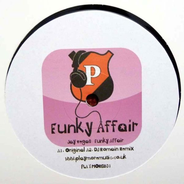Jay Vegas - Funky Affair - Vinyl Record 12" image 1