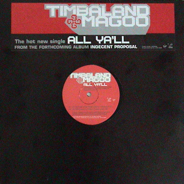 Timbaland & Magoo - All Ya'll - Used Vinyl Record 12" image 1