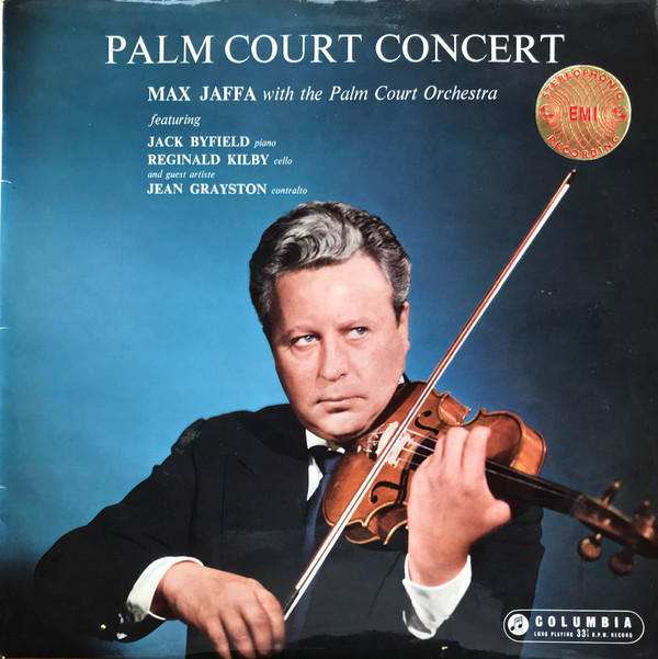 Max Jaffa - Palm Court Concert - Used Vinyl Record image 1