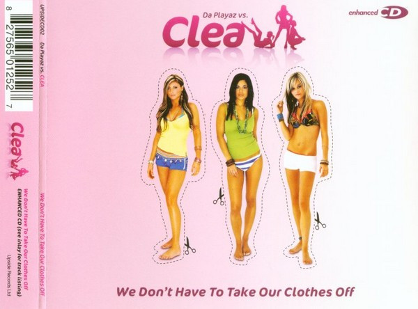 Clea - We Don't Have To Take Our Clothes Off - Used CD image 1