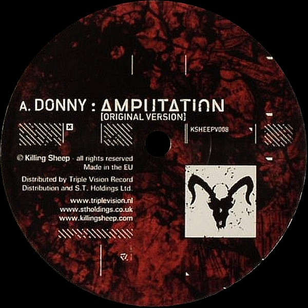 Donny - Amputation Original Version / Grieve - Vinyl Record 12" image 1