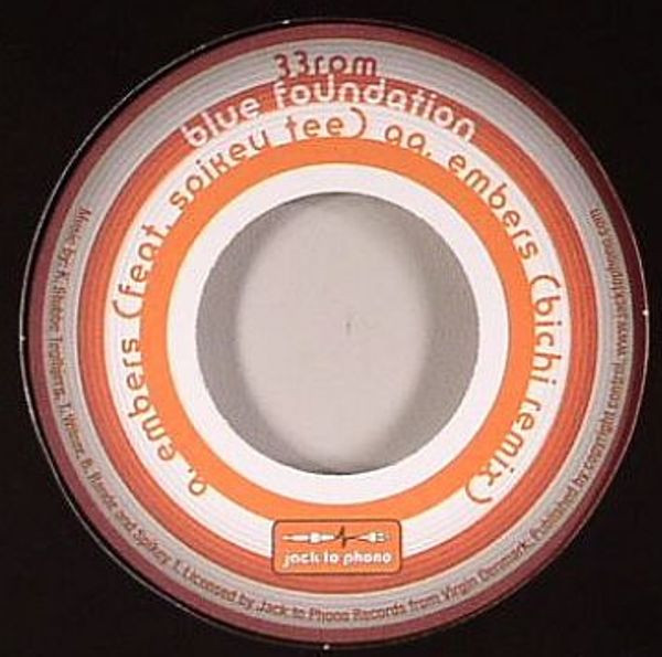 Blue Foundation - Embers - Vinyl Record 7" image 1