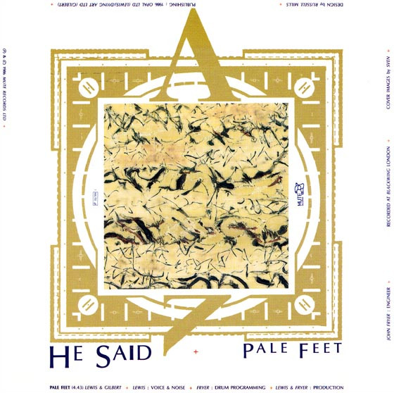 He Said - Pale Feet / Pulling 3gs - Used Vinyl Record 7" image 1