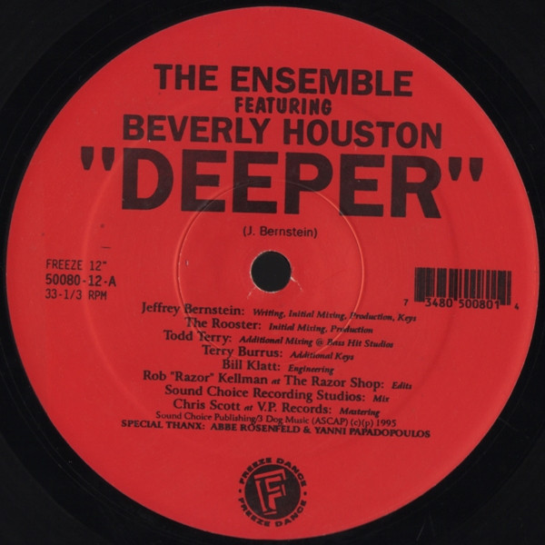 Ensemble - Deeper - Used Vinyl Record 12" image 1
