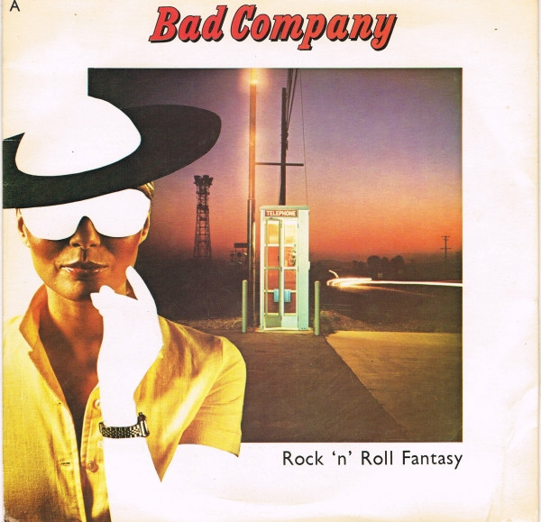 Bad Company - Rock 'N' Roll Fantasy - Used Vinyl Record 7" image 1