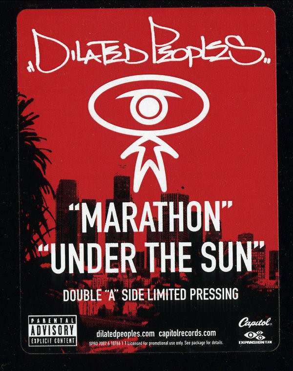 Dilated Peoples - Marathon / Under The Sun - Used Vinyl Recor image 1