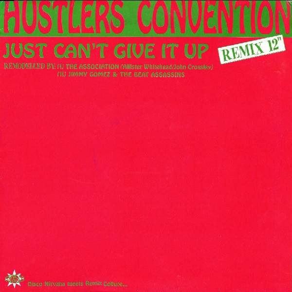 Hustlers Convention - Just Can't Give It Up (Remix) - Used Vinyl Reco image 1