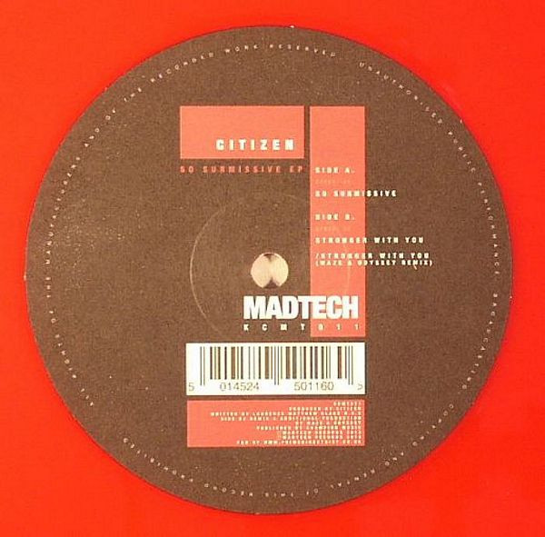 Citizen - So Submissive EP - Vinyl Record 12" image 1