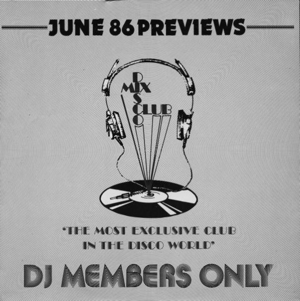 Various - June 86 - Previews - Used Vinyl Record image 1