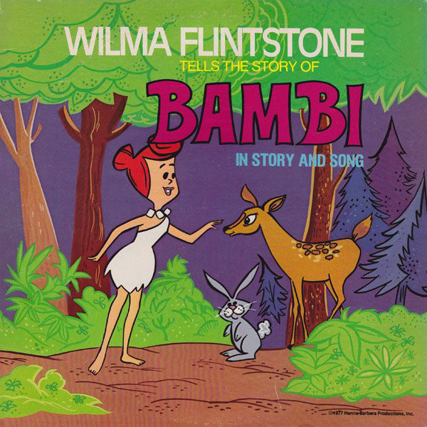Wilma Flintstone - Tells The Story Of Bambi In Story And Song - Used Vi image 1