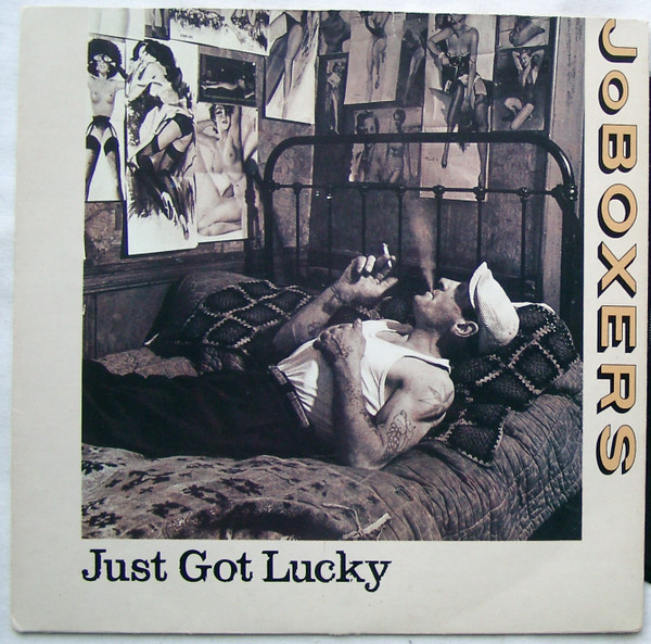 JoBoxers - Just Got Lucky - Used Vinyl Record 7" image 1