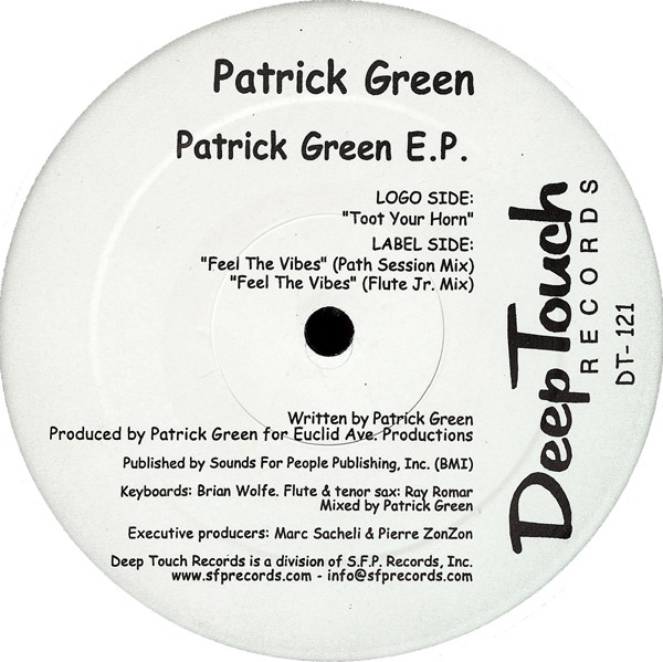 Patrick Green - E.P. - Vinyl Record 12" image 1