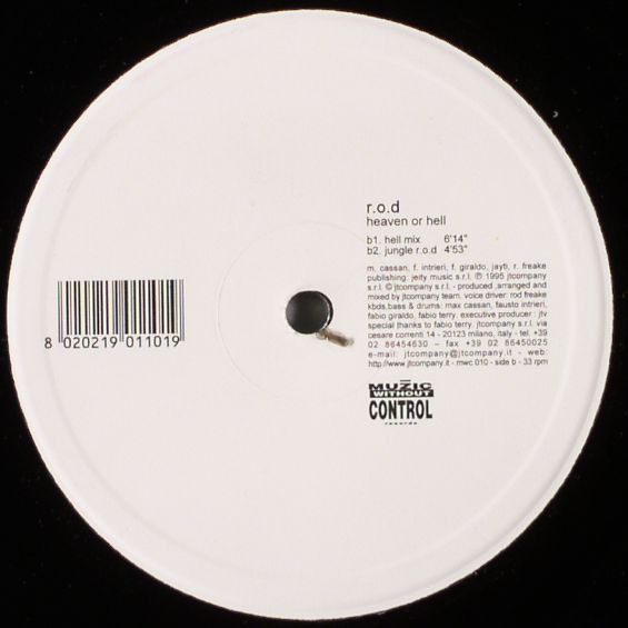 R.O.D. - Heaven Or Hell - Vinyl Record 12" image 1