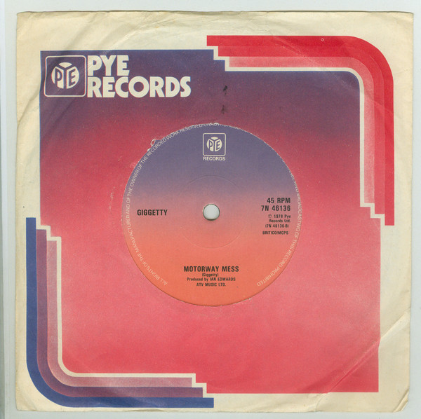 Giggetty - Black Country Christmas - Used Vinyl Record 7" image 1