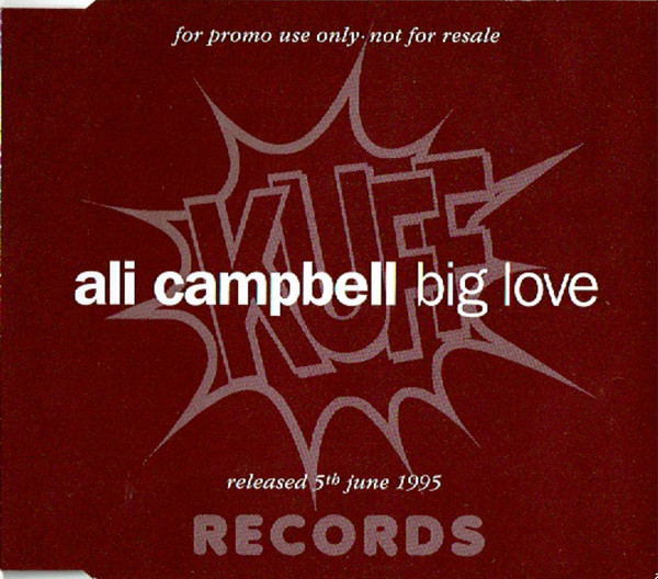 Ali Campbell - Big Love - Used CD image 1