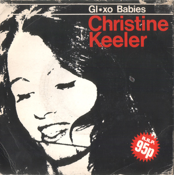 Glaxo Babies - Christine Keeler - Used Vinyl Record 7" image 1