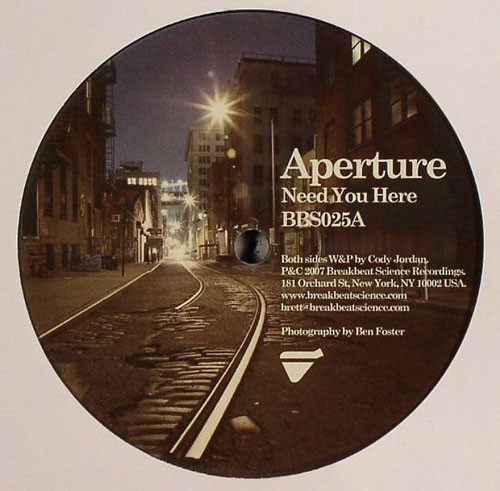 Aperture - Need You Here / Sleeping Giant - Vinyl Record 12" image 1