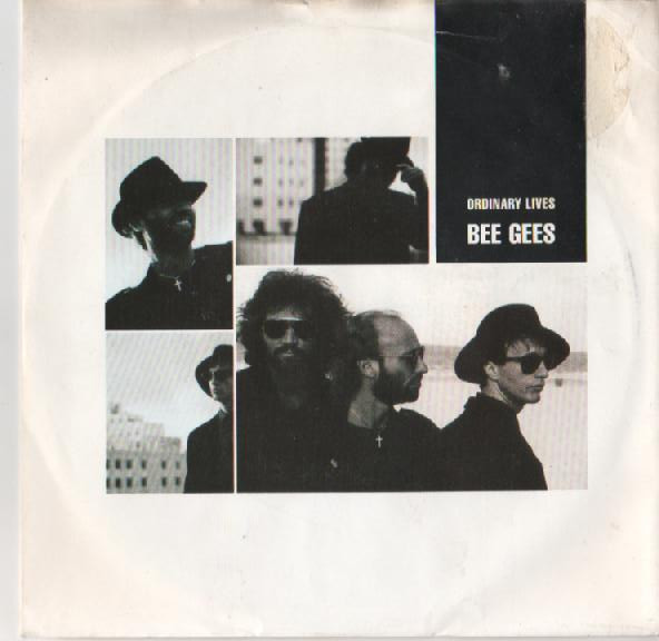 Bee Gees - Ordinary Lives - Used Vinyl Record 7" image 1