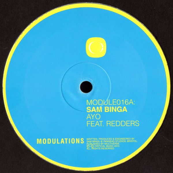 Sam Binga - AYO / Freezy - Vinyl Record 10" image 1