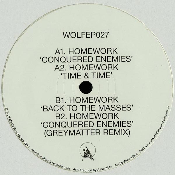 Homework - Conquered Enemies - Vinyl Record 12" image 1