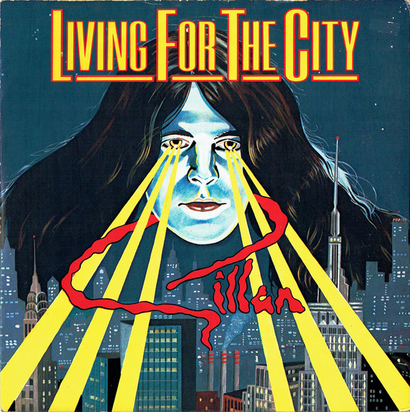 Gillan - Living For The City - Used Vinyl Record 7" image 1