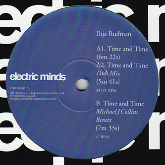 Ilija Rudman - Time And Time - Vinyl Record 12" image 1