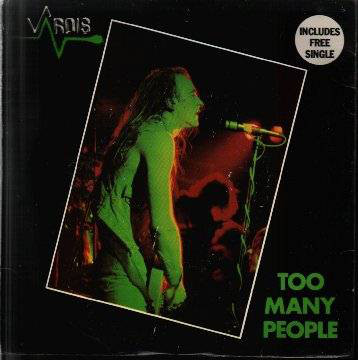Vardis - Too Many People - Used Vinyl Record 7" image 1