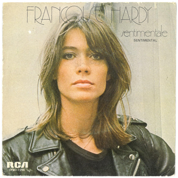 Francoise Hardy - Sentimentale / Voyou Voyou - Used Vinyl Record 7" image 1