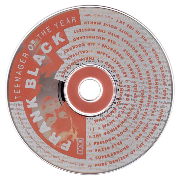 Frank Black - Teenager Of The Year - Used CD image 1