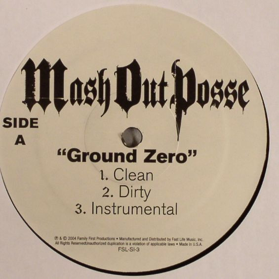 M.O.P. - Ground Zero - Vinyl Record 12" image 1