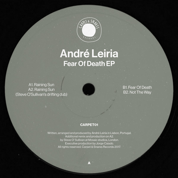 Andre Leiria - Fear Of Death EP - Vinyl Record 12" image 1