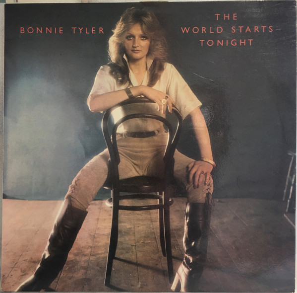 Bonnie Tyler - World Starts Tonight - Used Vinyl Record image 1