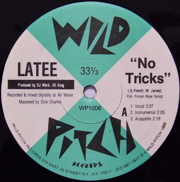 Latee - No Tricks / Wake Up - Vinyl Record 12" image 1