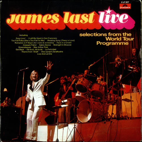 James Last - Live - Used Vinyl Record image 1