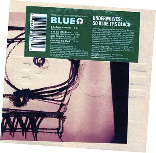 Underwolves - So Blue It's Black - Used CD image 1
