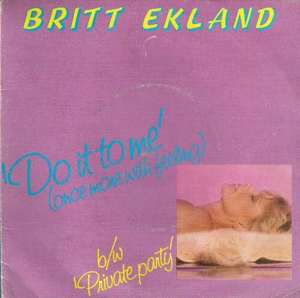 Britt Ekland - Do It To Me (Once More With Feeling) - Used Vinyl Record image 1