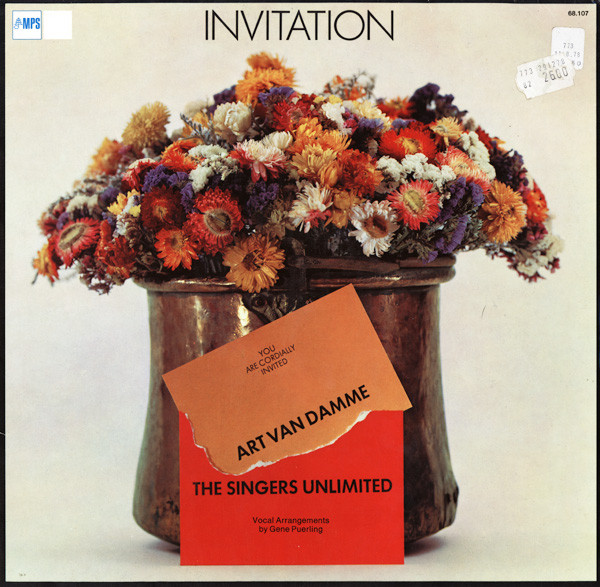 Art Van Damme - Invitation - Used Vinyl Record image 1