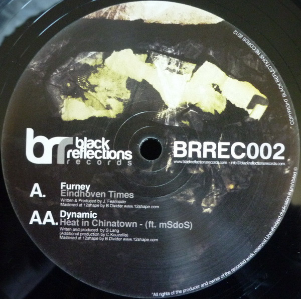 Furney - Eindhoven Times / Heat In Chinatown - Vinyl Record 12" image 1
