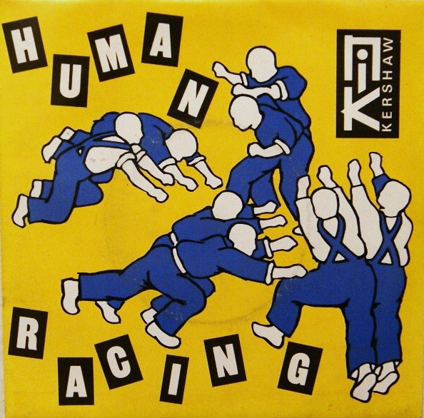 Nik Kershaw - Human Racing - Used Vinyl Record 7" image 1