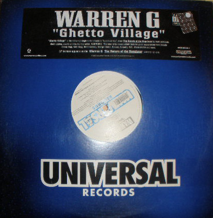 Warren G - Ghetto Village - Vinyl Record 12" image 1
