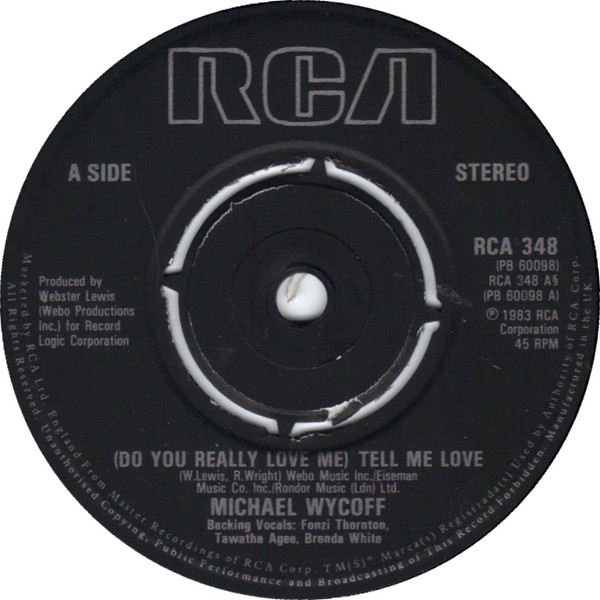 Michael Wycoff - (Do You Really Love Me) Tell Me Love - Used Vinyl Re image 1