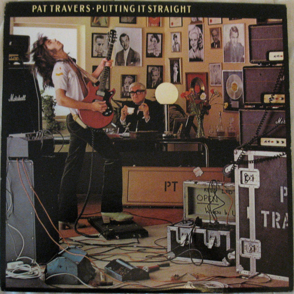Pat Travers - Putting It Straight - Used Vinyl Record image 1