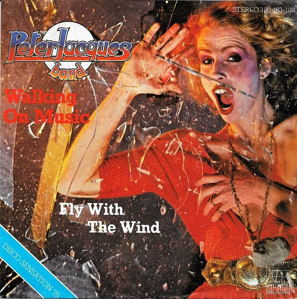 Peter Jacques Band - Walking On Music / Fly With The Wind - Used Vinyl image 1
