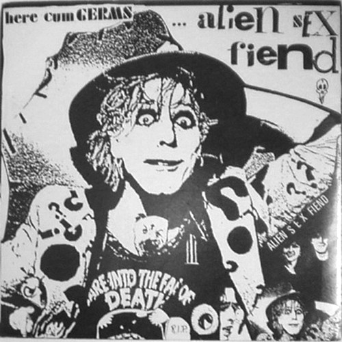 Alien Sex Fiend - Here Cum Germs - Used Vinyl Record 7" image 1