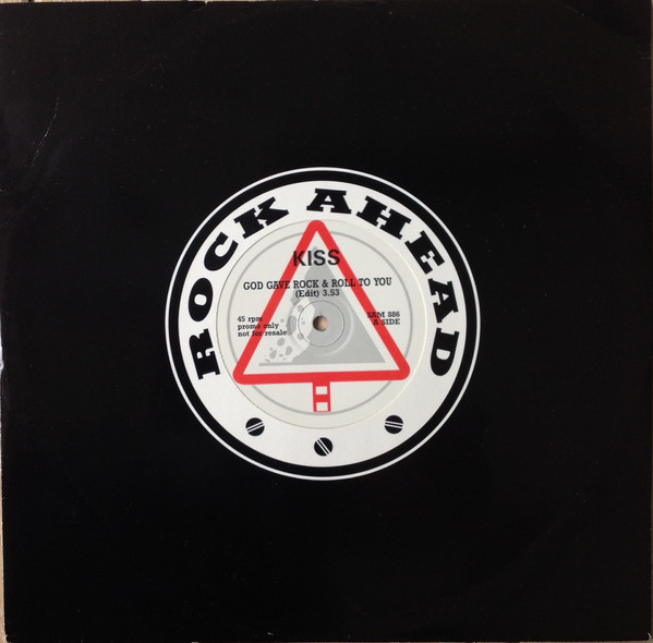 Kiss - God Gave Rock & Roll To You - Used Vinyl Record 12" image 1